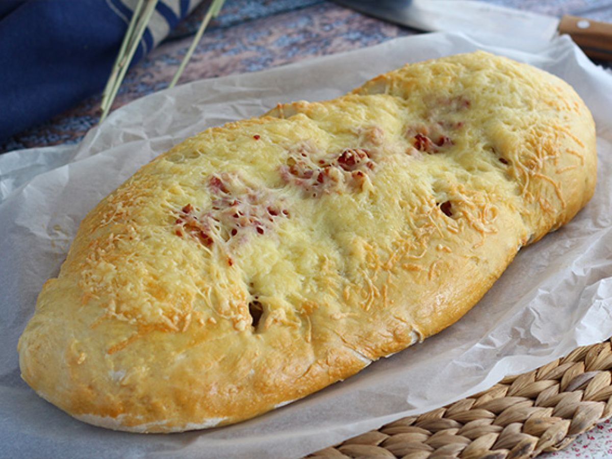 Fougasse med bacon och lök - foto 4