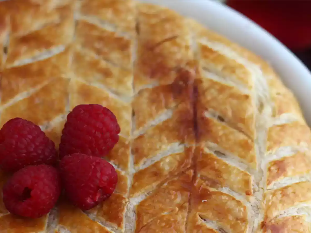 Frangipane hallon och pistage galette des rois - foto 3