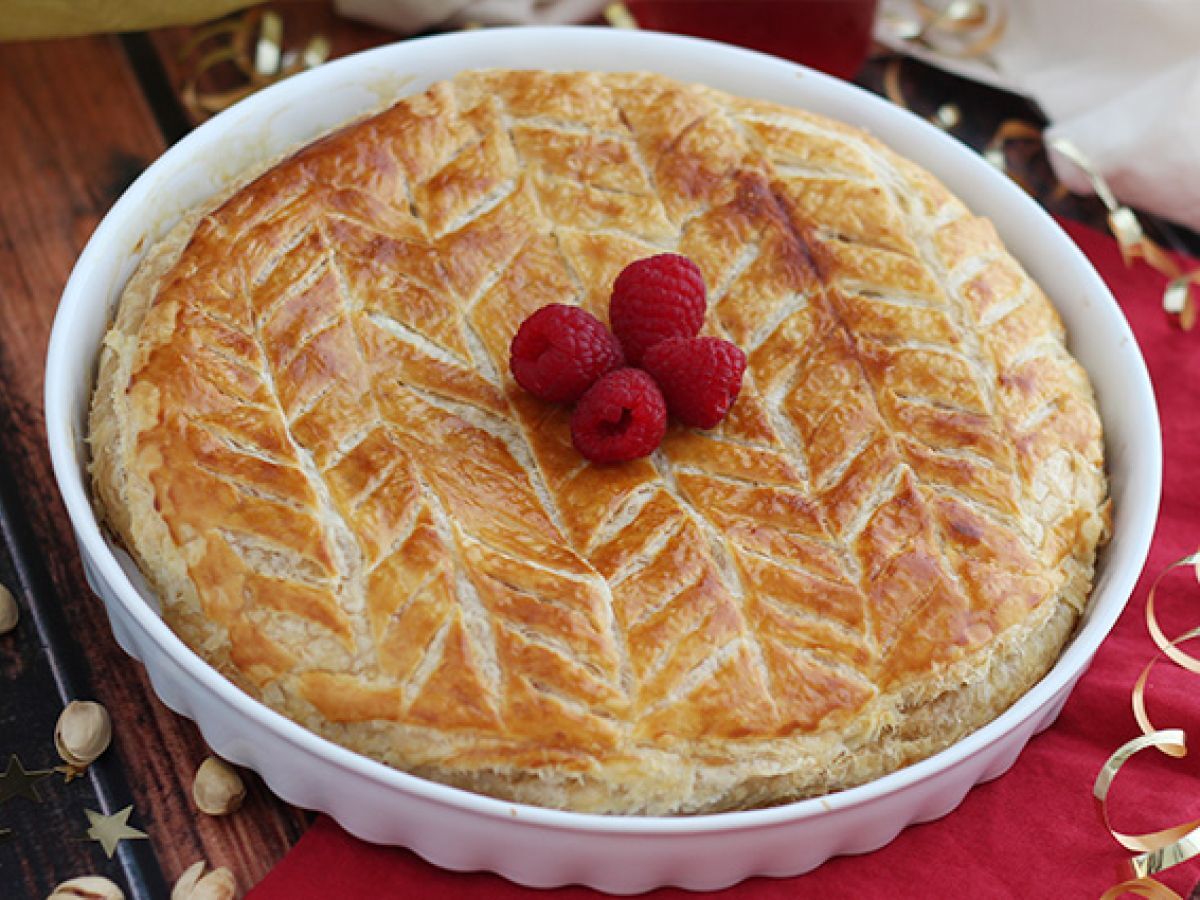 Frangipane hallon och pistage galette des rois - foto 4