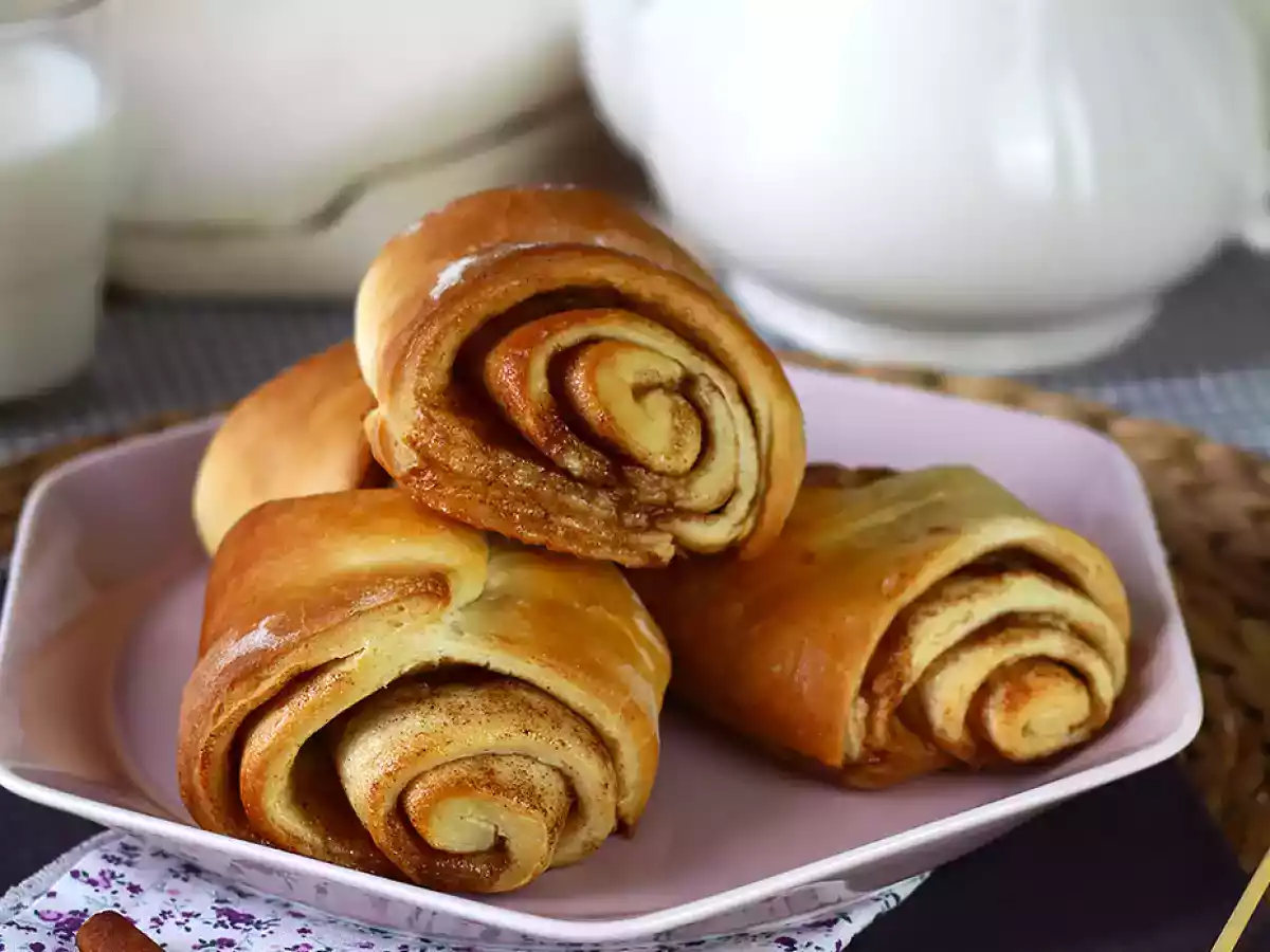 Franzbrötchen enkelt hemlagat.