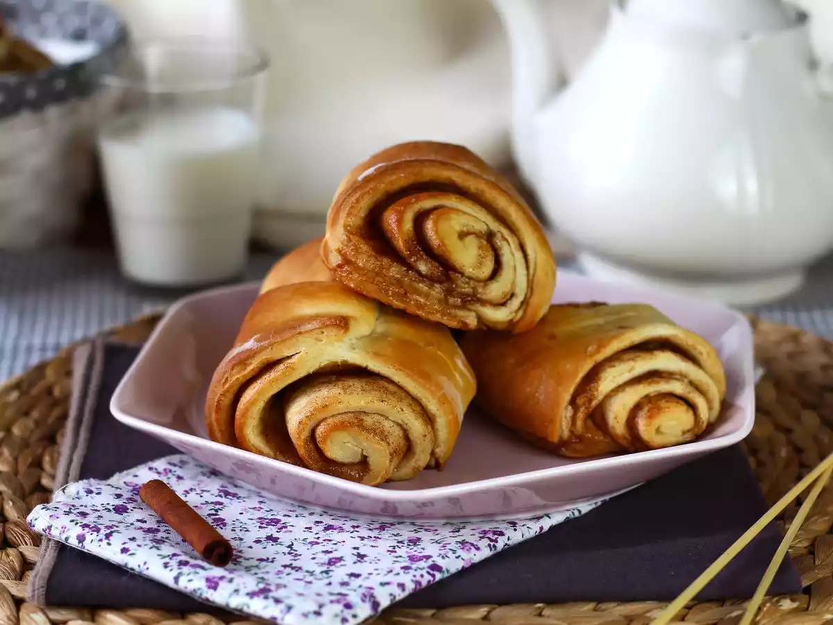 Franzbrötchen enkelt hemlagat. - foto 2