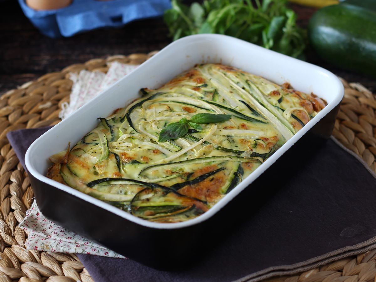 Frittata av zucchini