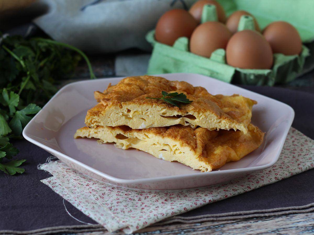 Frittata i luftfryser, ett lätt recept utan att smutsa ner något i köket!