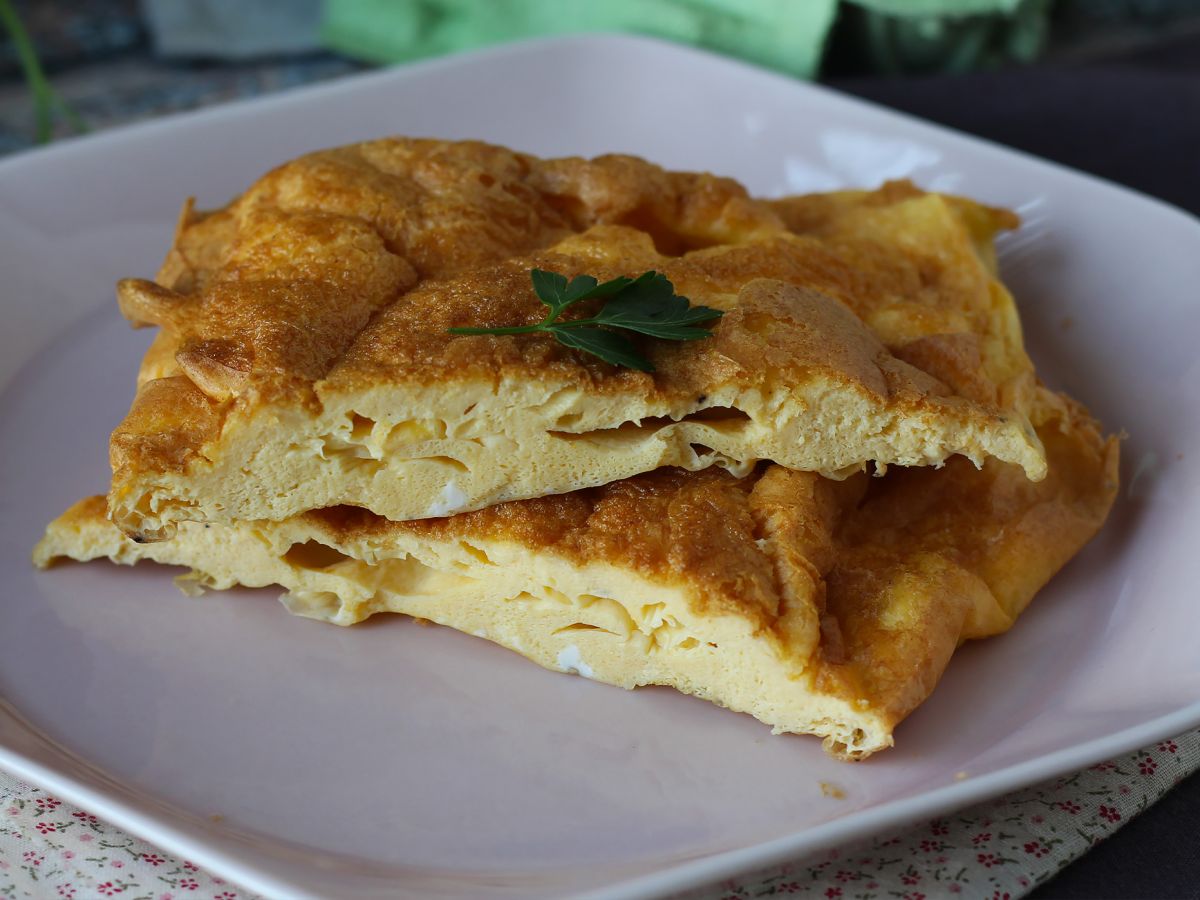 Frittata i luftfryser, ett lätt recept utan att smutsa ner något i köket! - foto 3