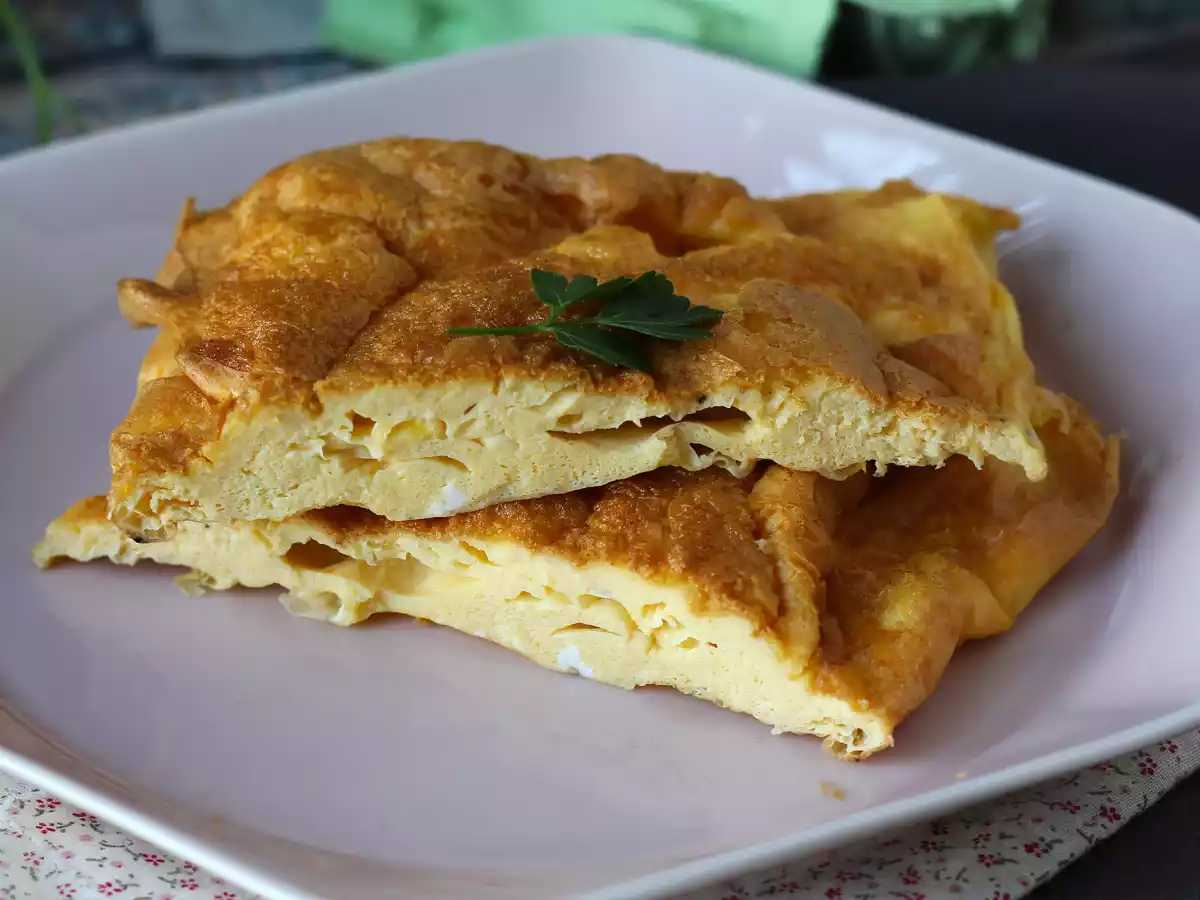 Frittata i luftfryser, ett lätt recept utan att smutsa ner något i köket! - foto 3