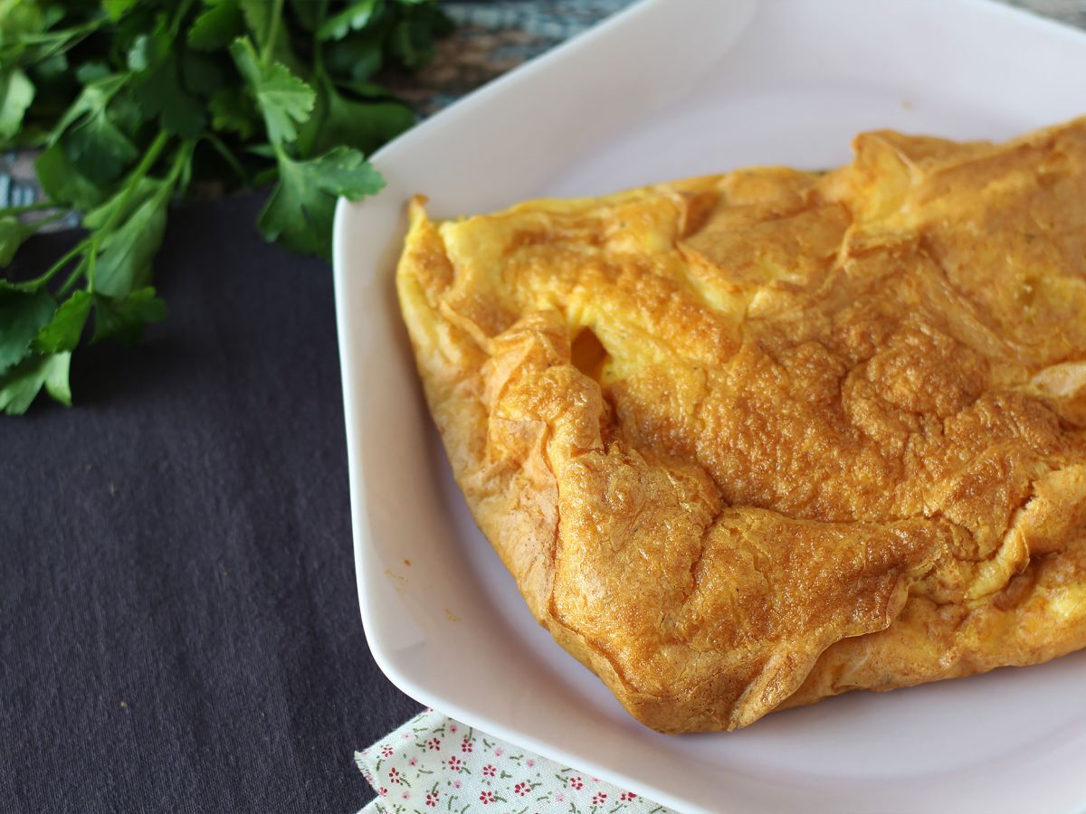 Frittata i luftfryser, ett lätt recept utan att smutsa ner något i köket! - foto 6