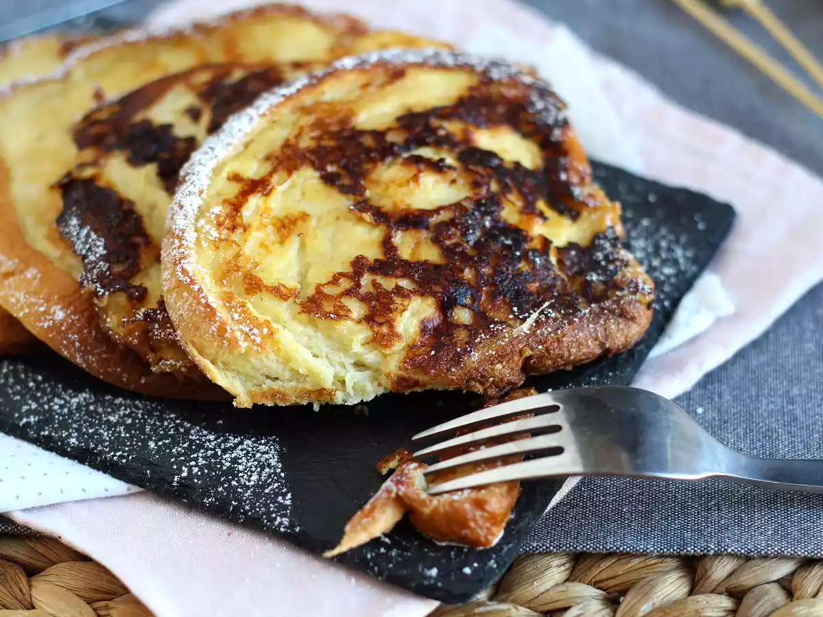 Fuktig och krispig brioche perdu - foto 2