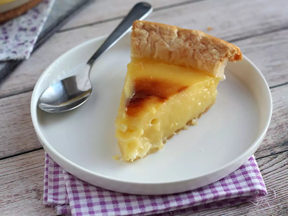 Gigantisk pastel de nata (portugisisk vaniljtårta) - foto 2