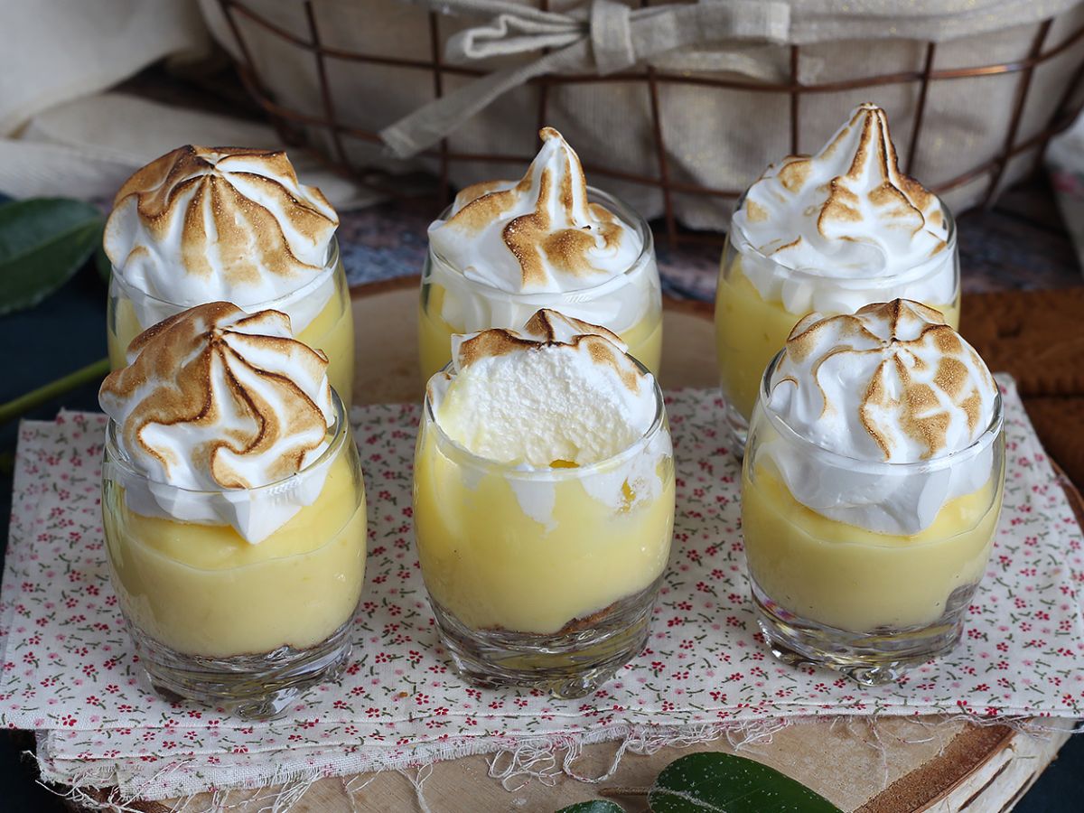 Glas för citronmarängpaj - foto 2