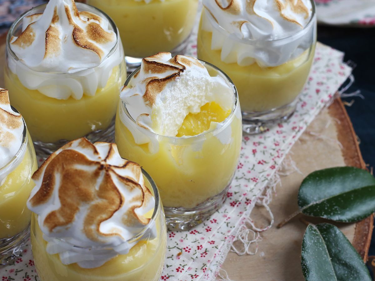 Glas för citronmarängpaj - foto 3