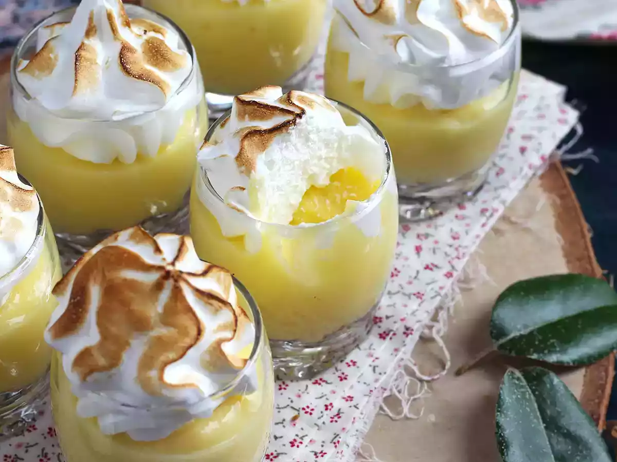 Glas för citronmarängpaj - foto 3