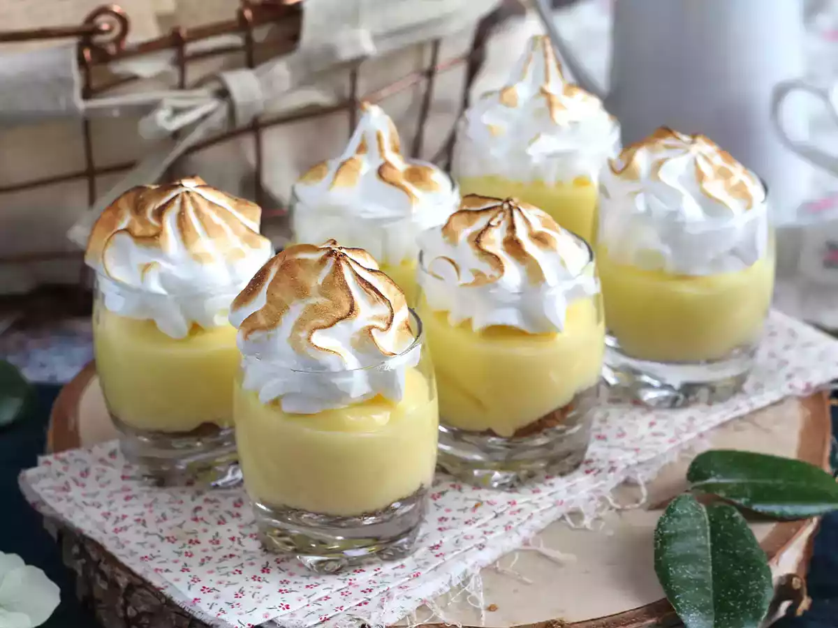 Glas för citronmarängpaj - foto 4