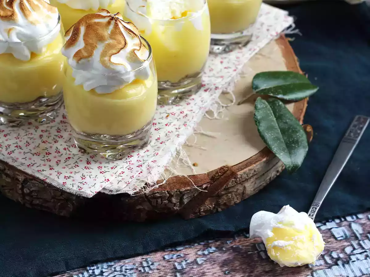 Glas för citronmarängpaj - foto 5