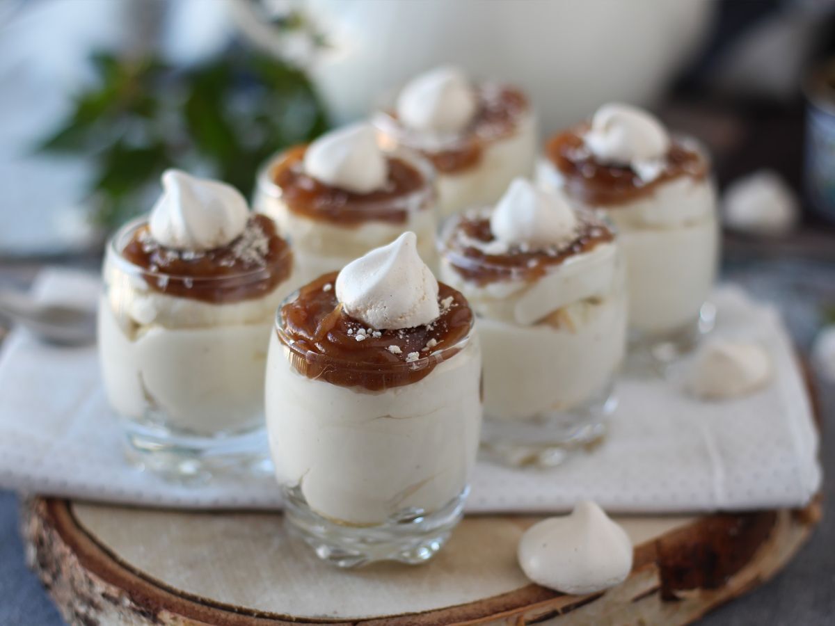 Glas i Mont Blanc-stil med kastanjekräm - foto 6