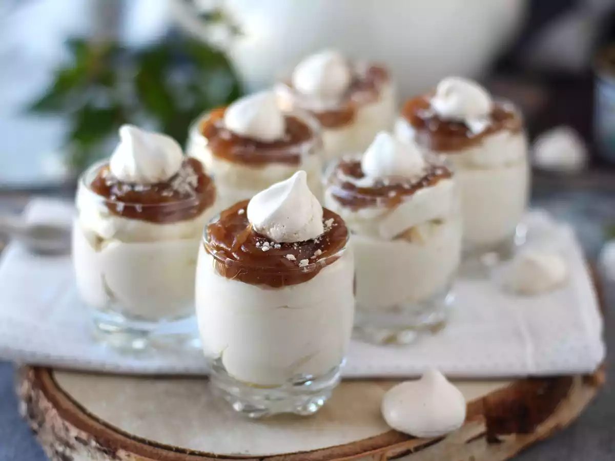 Glas i Mont Blanc-stil med kastanjekräm - foto 6