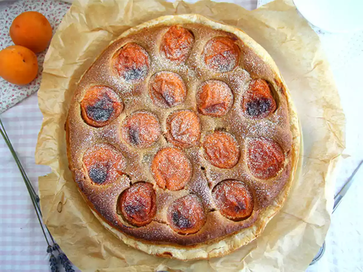 Glutenfri aprikostårta