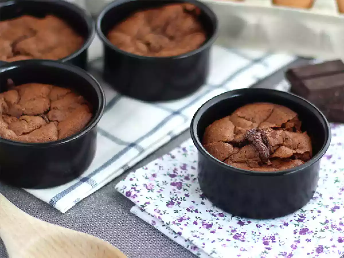 Glutenfri chokladfondant med intensiv smak - foto 3