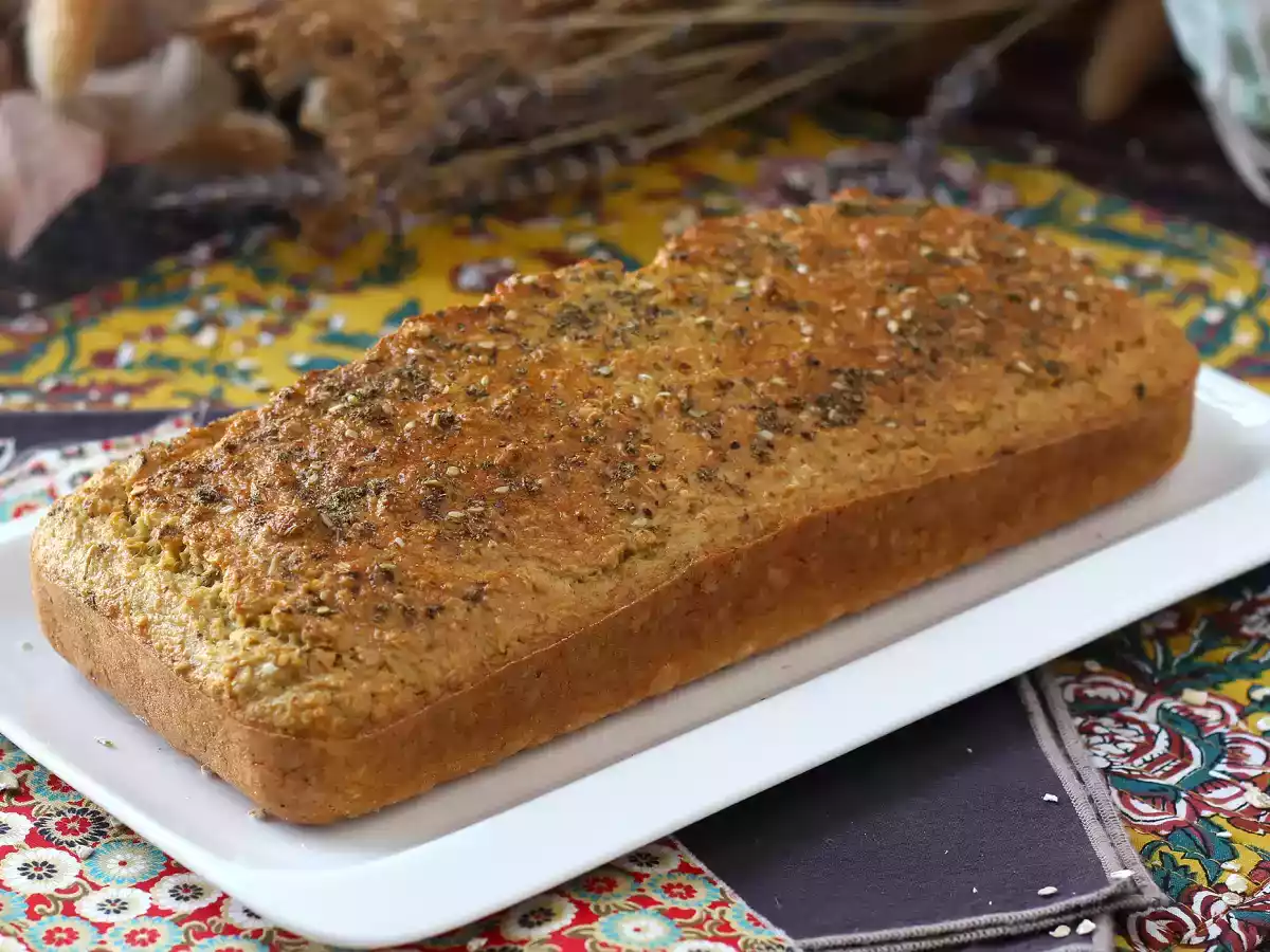 Glutenfritt havregrynsbröd med yoghurt och ägg: ett proteinrikt, hälsosamt och lättlagat recept - foto 3