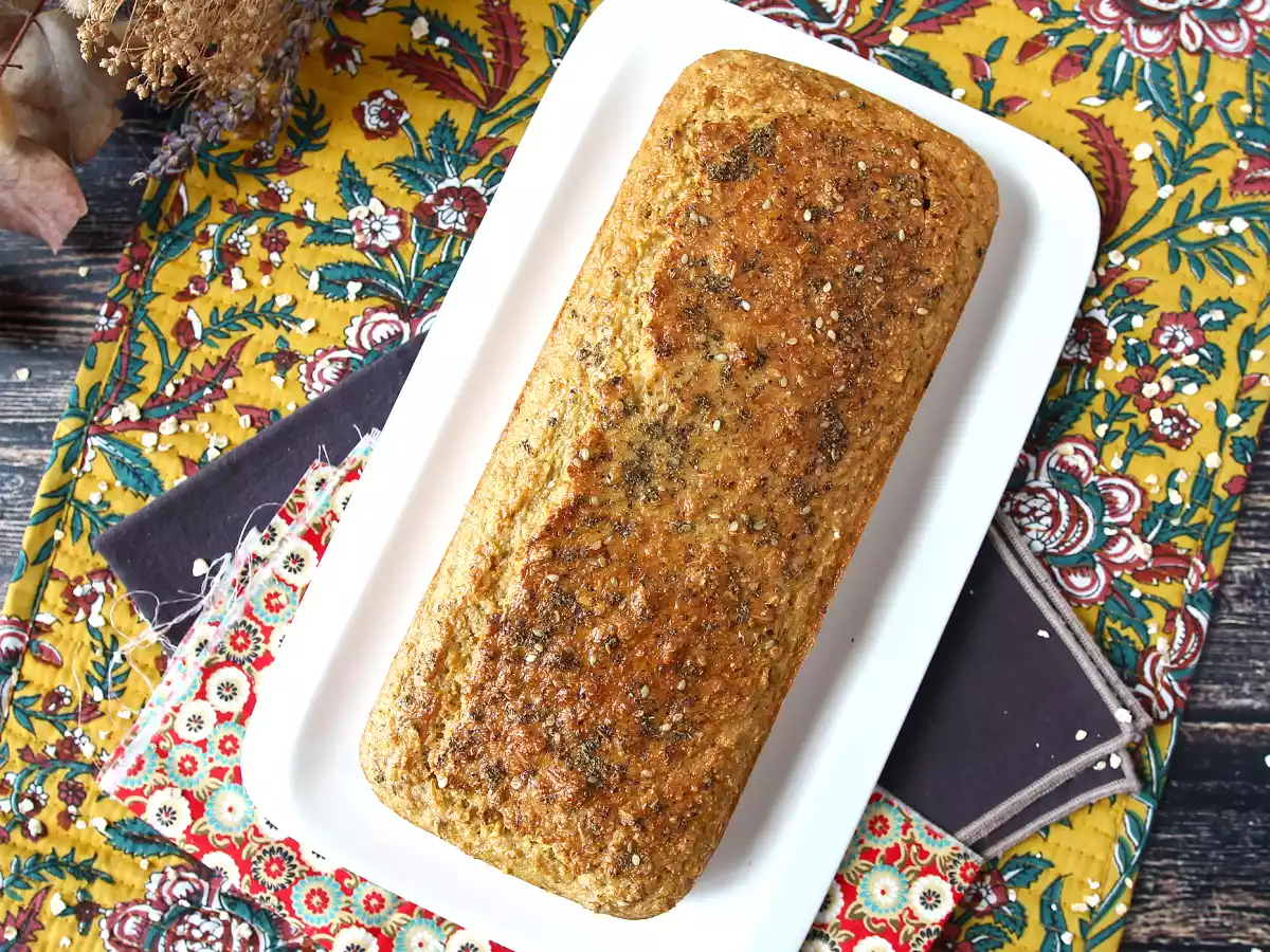 Glutenfritt havregrynsbröd med yoghurt och ägg: ett proteinrikt, hälsosamt och lättlagat recept - foto 4