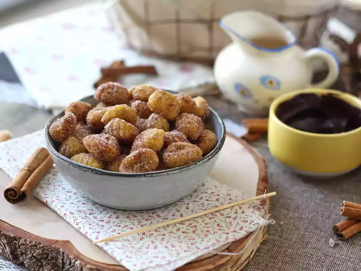 Gnocchi med airfryer: ett kaneldessertrecept att njuta av!