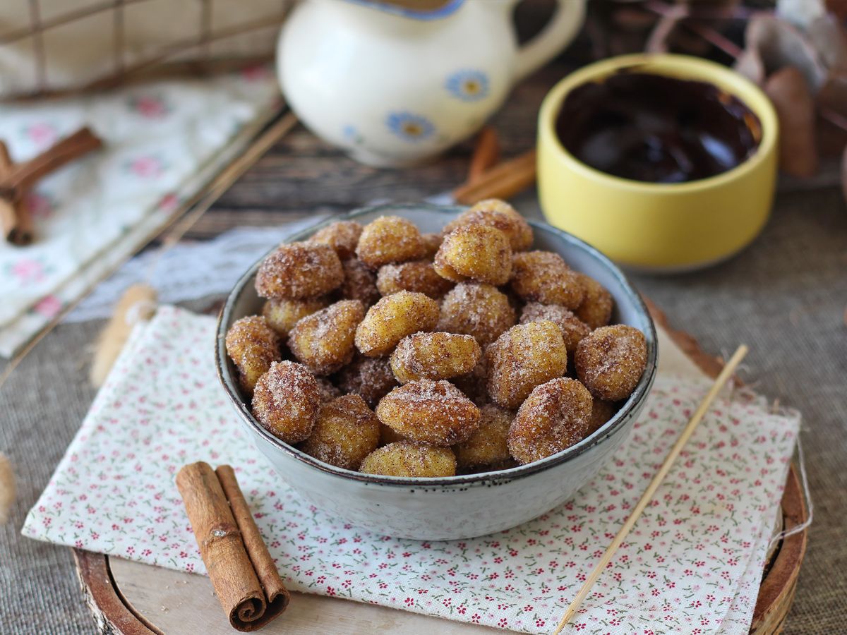 Gnocchi med airfryer: ett kaneldessertrecept att njuta av! - foto 2