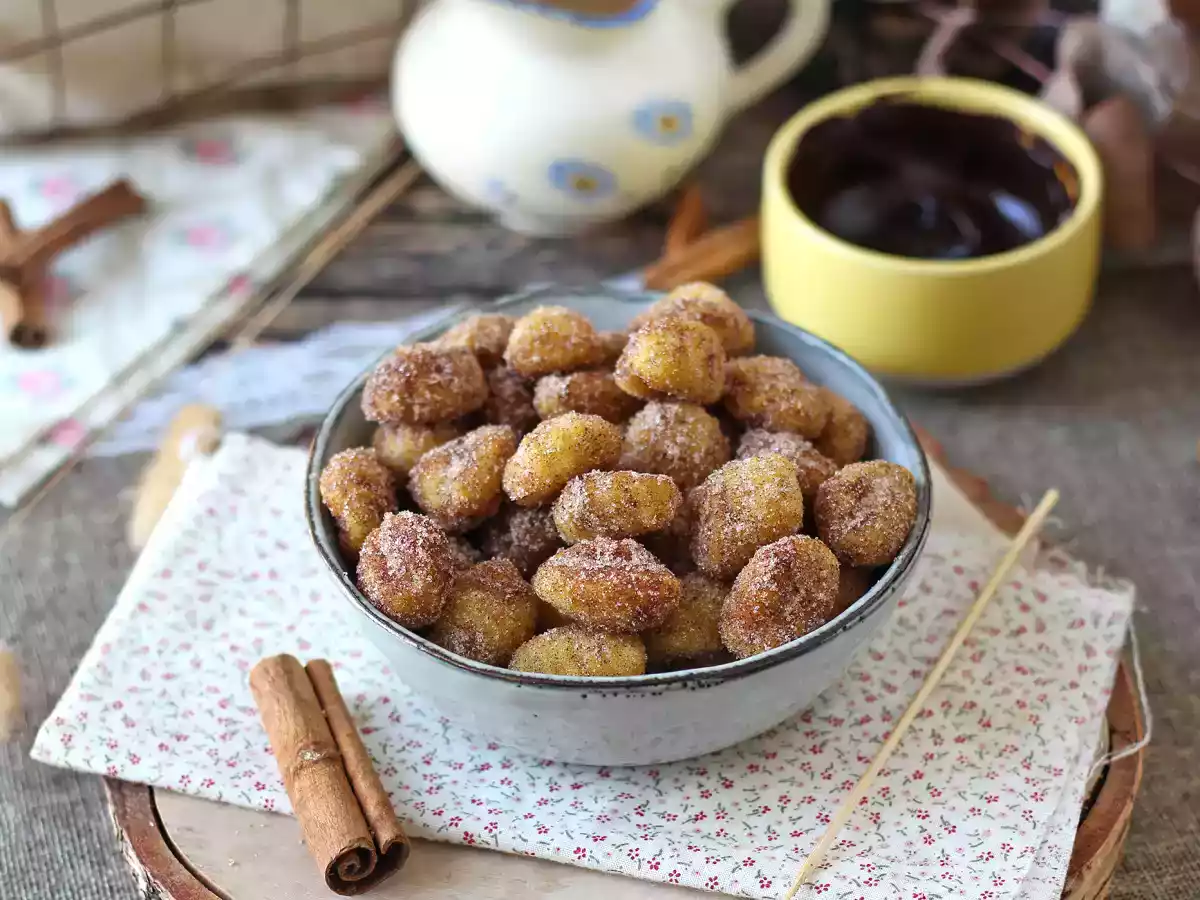 Gnocchi med airfryer: ett kaneldessertrecept att njuta av! - foto 2