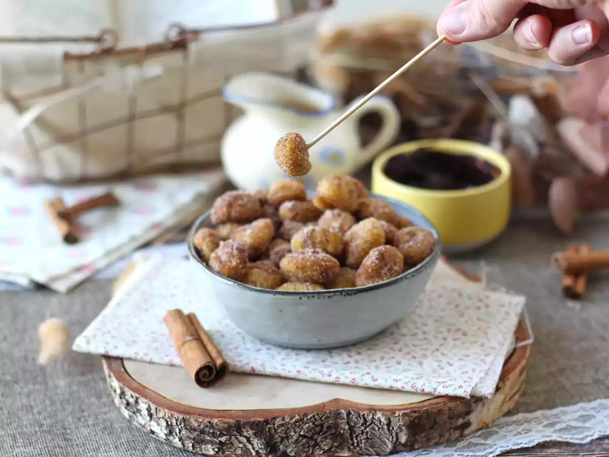 Gnocchi med airfryer: ett kaneldessertrecept att njuta av! - foto 5