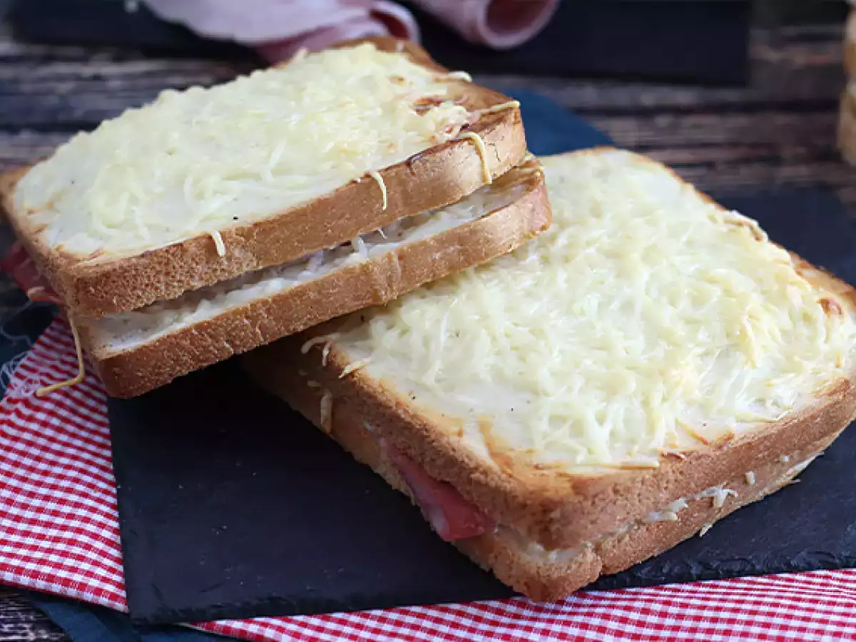 Gourmet croque-monsieur med béchamelsås - foto 2