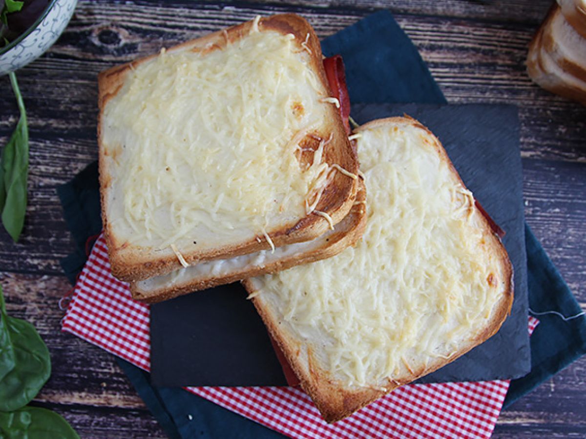 Gourmet croque-monsieur med béchamelsås - foto 4