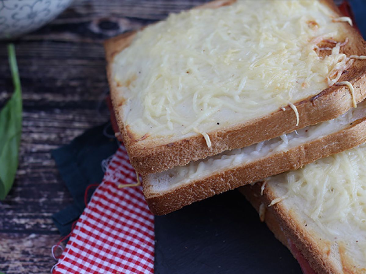 Gourmet croque-monsieur med béchamelsås - foto 5