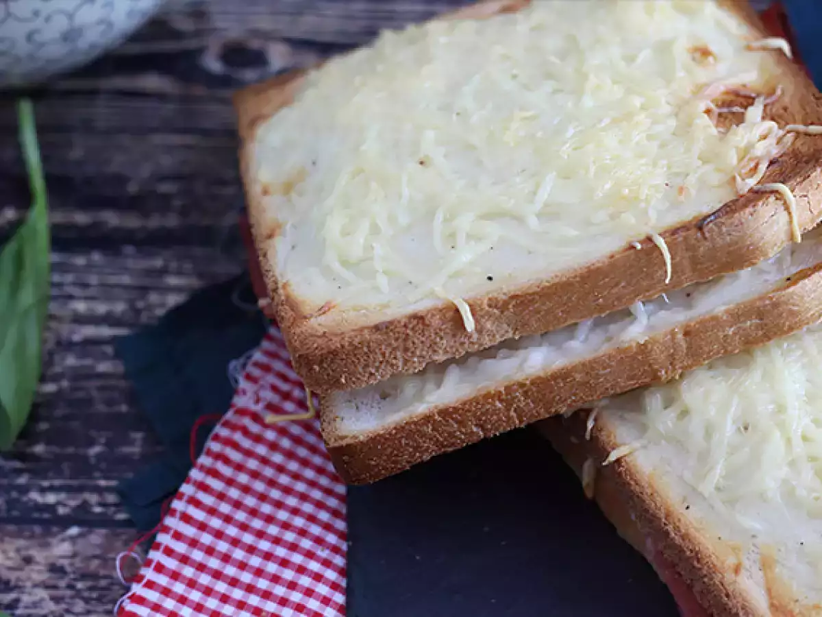 Gourmet croque-monsieur med béchamelsås - foto 5