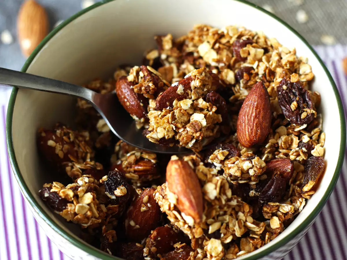 Granola express med airfryer, för att göra din frukost krispigare