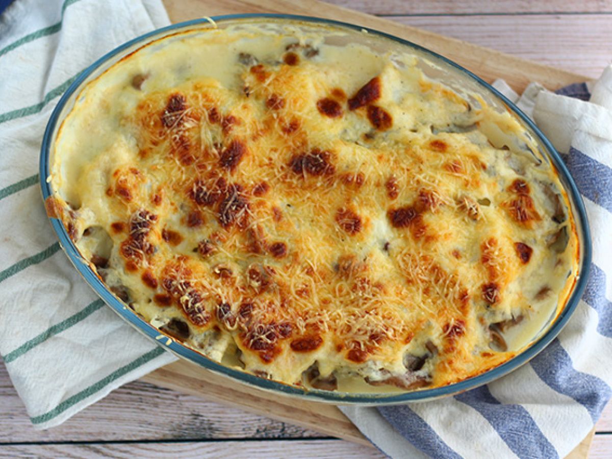 Gratin av fisk, en enkel och lätt recept - foto 3
