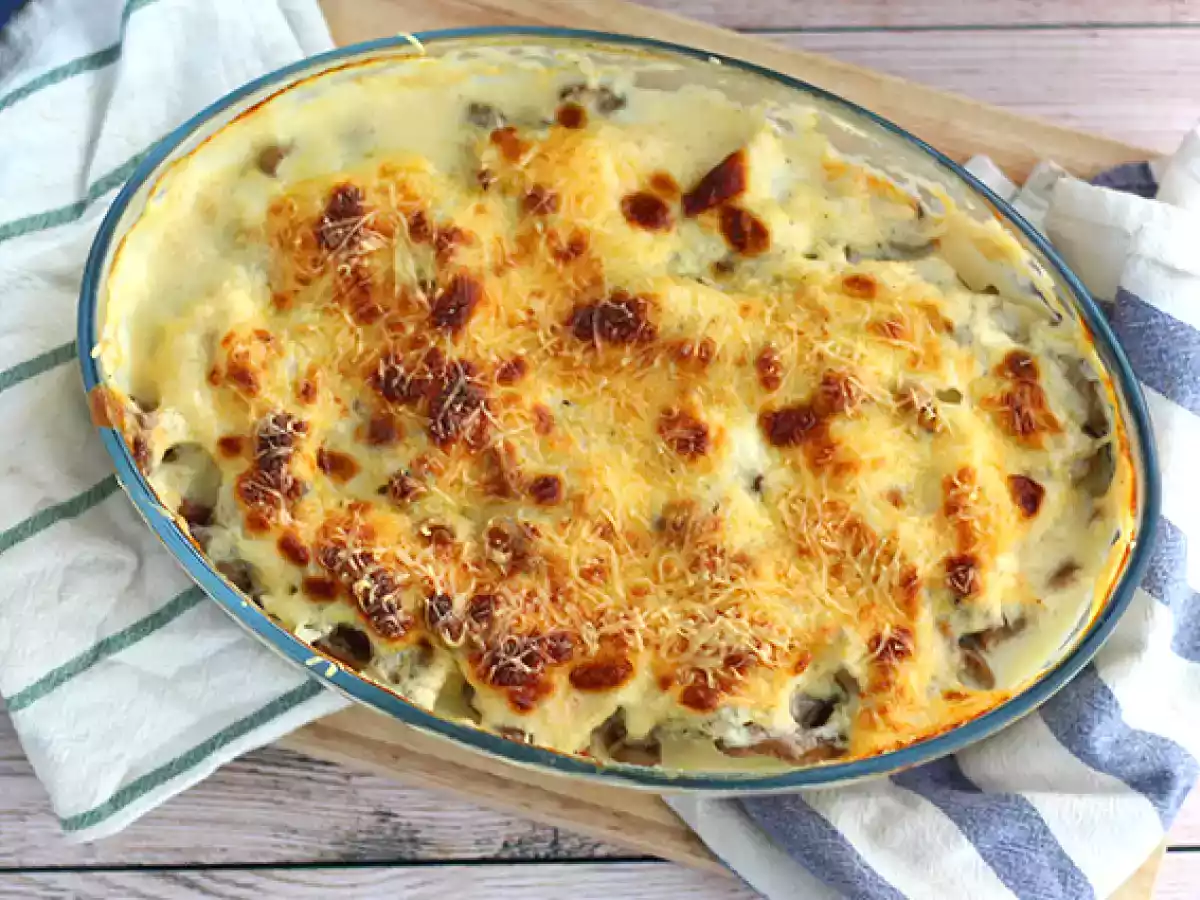 Gratin av fisk, en enkel och lätt recept - foto 3