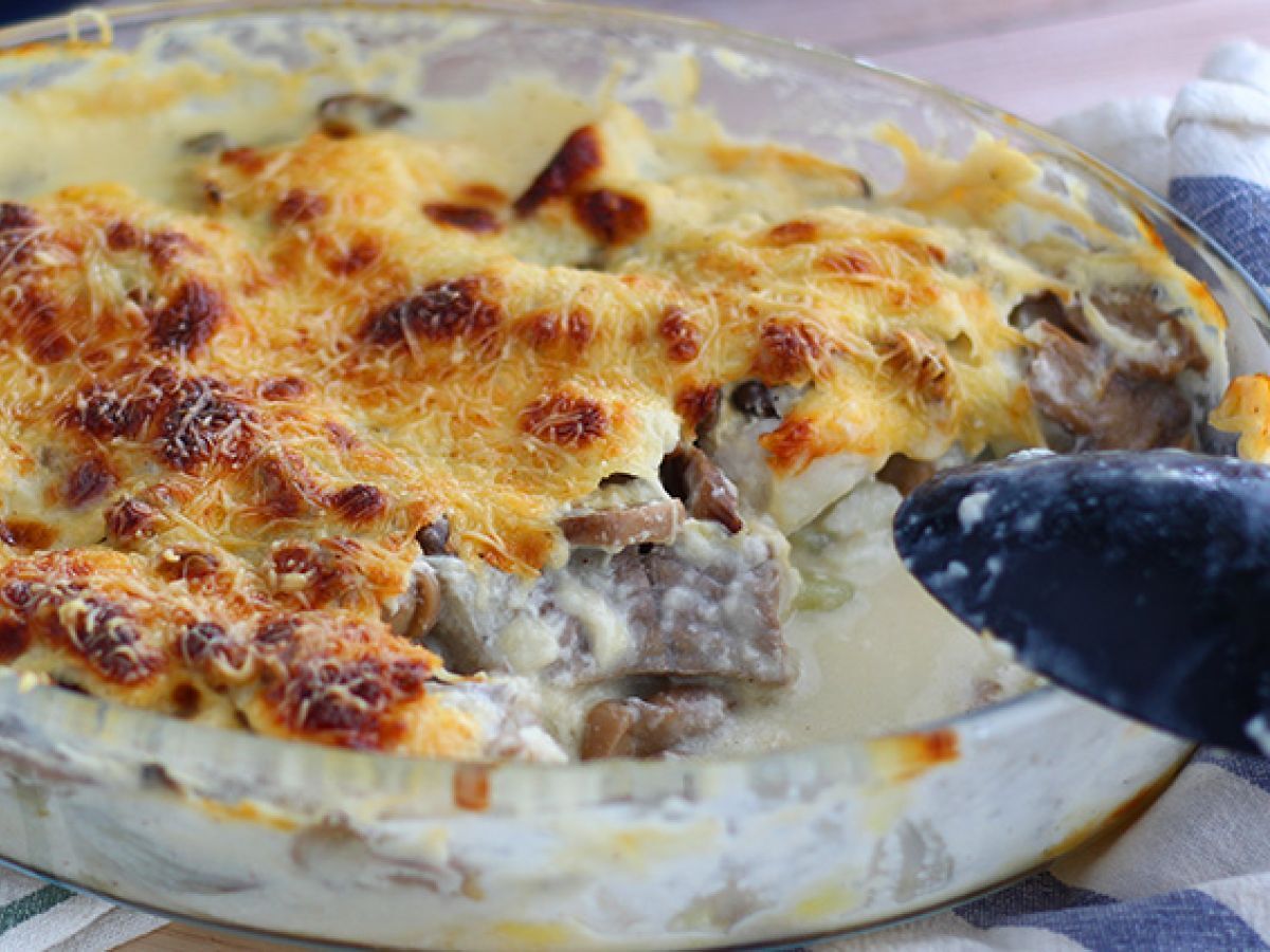 Gratin av fisk, en enkel och lätt recept - foto 4