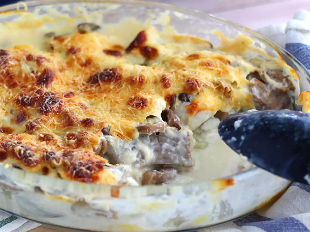 Gratin av fisk, en enkel och lätt recept - foto 4