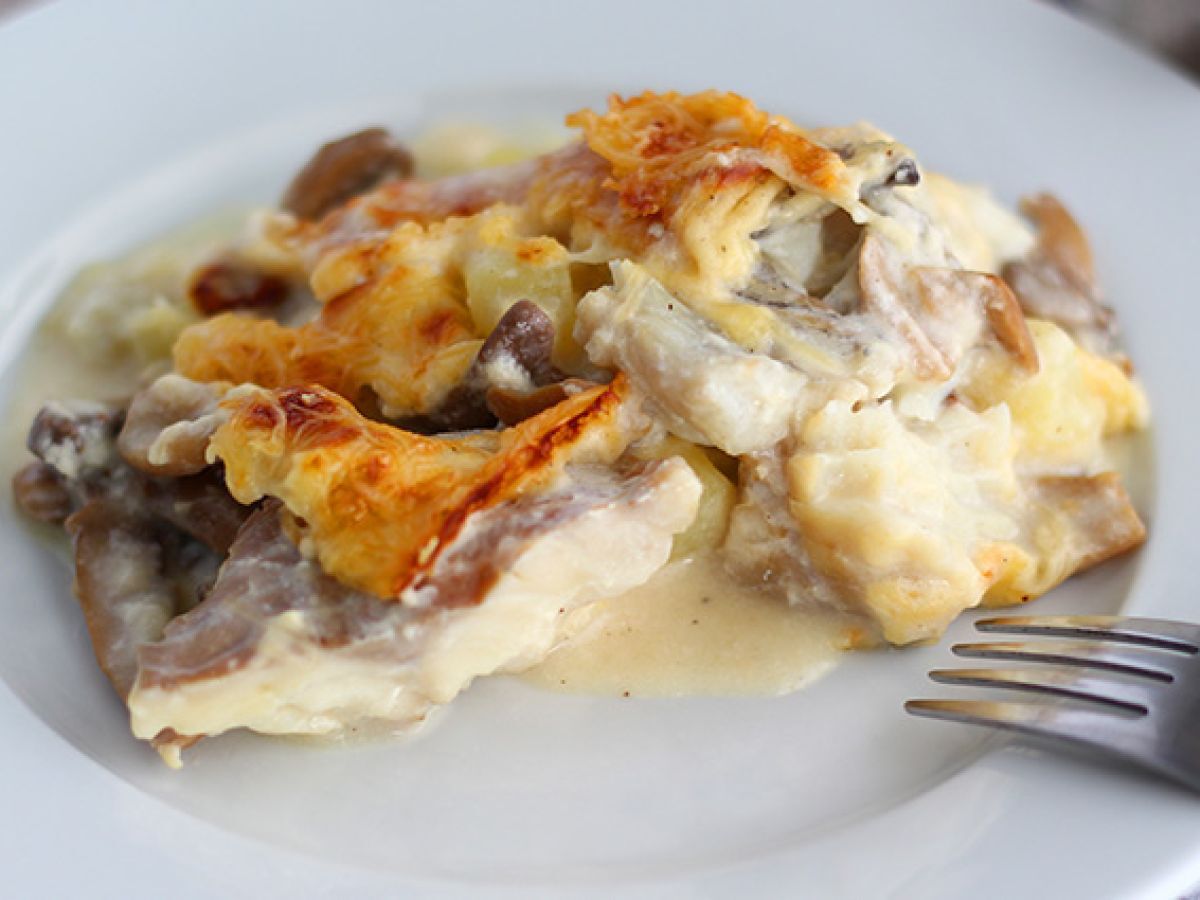 Gratin av fisk, en enkel och lätt recept - foto 5