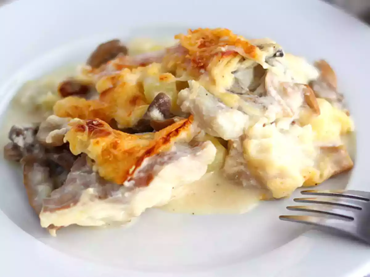 Gratin av fisk, en enkel och lätt recept - foto 5