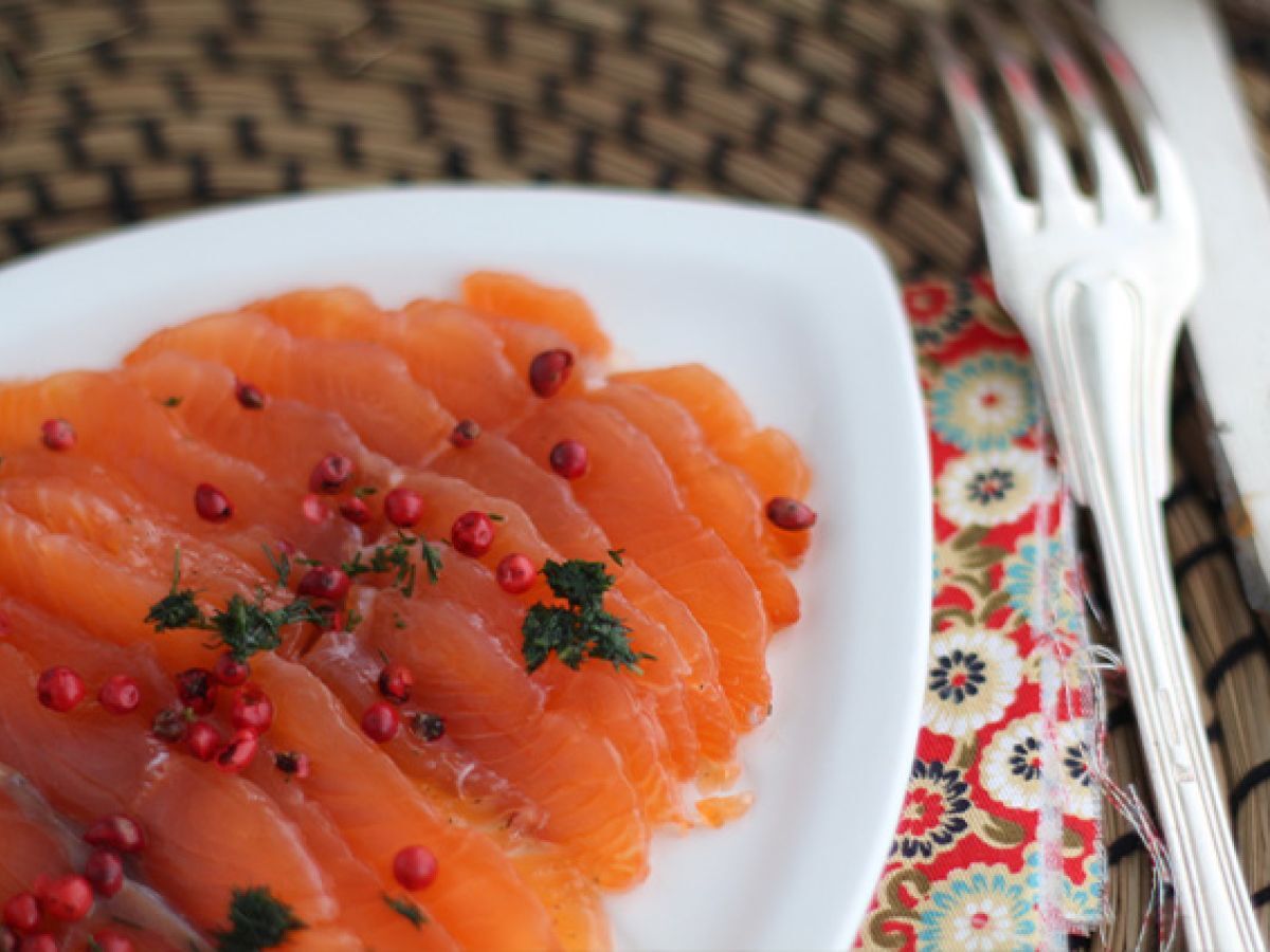 Gravlax, den svenska marinerade laxen - foto 2