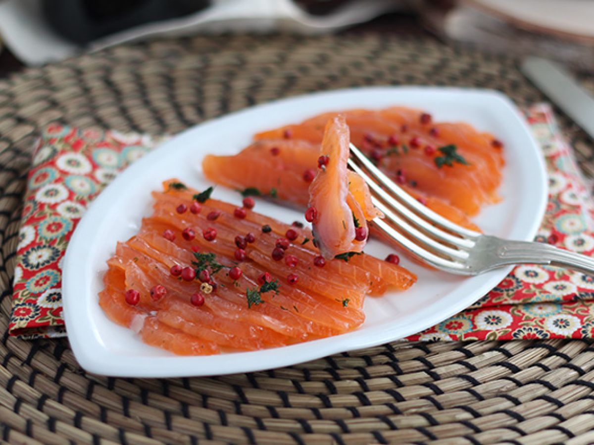 Gravlax, den svenska marinerade laxen - foto 4