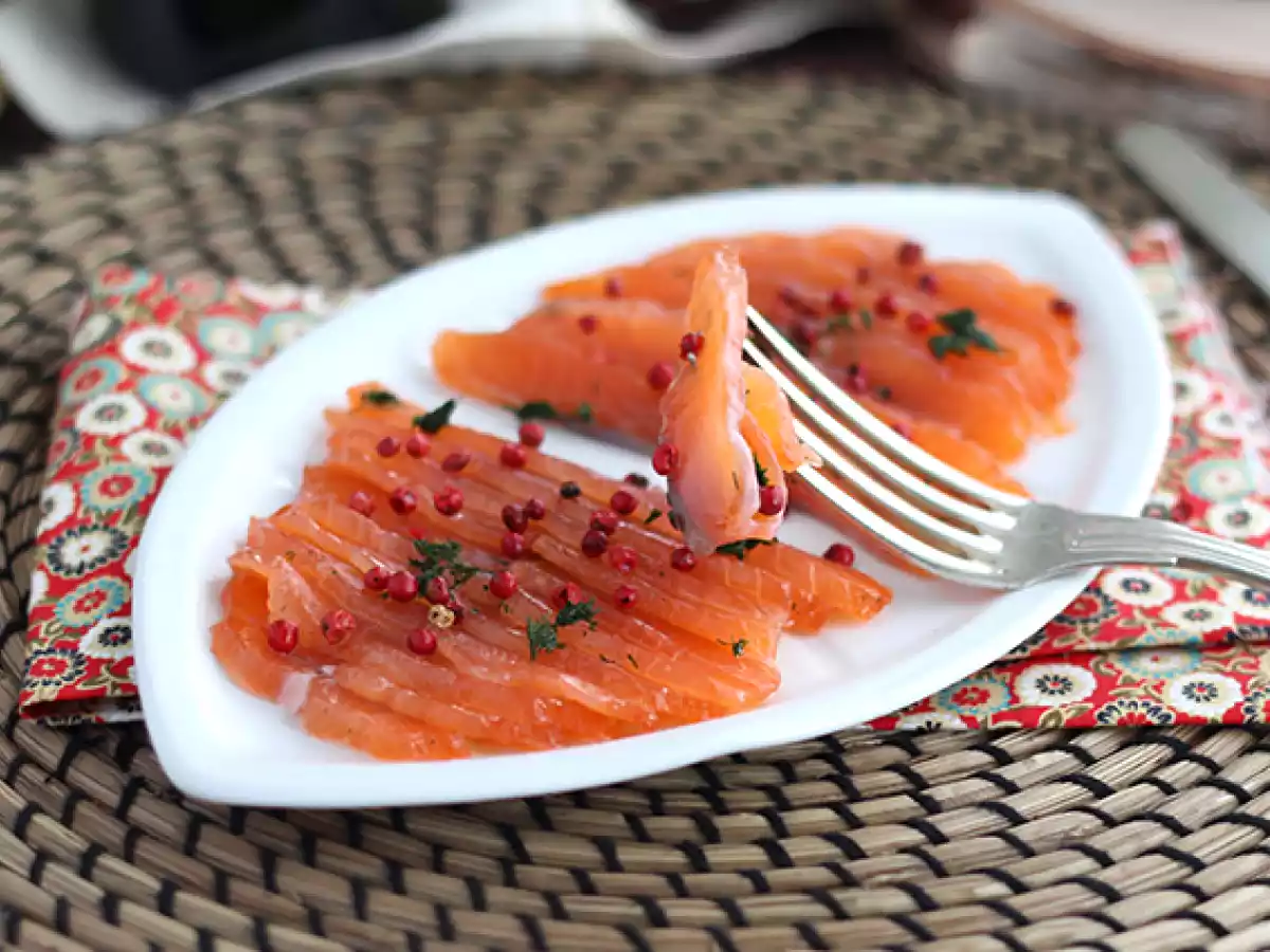 Gravlax, den svenska marinerade laxen - foto 4