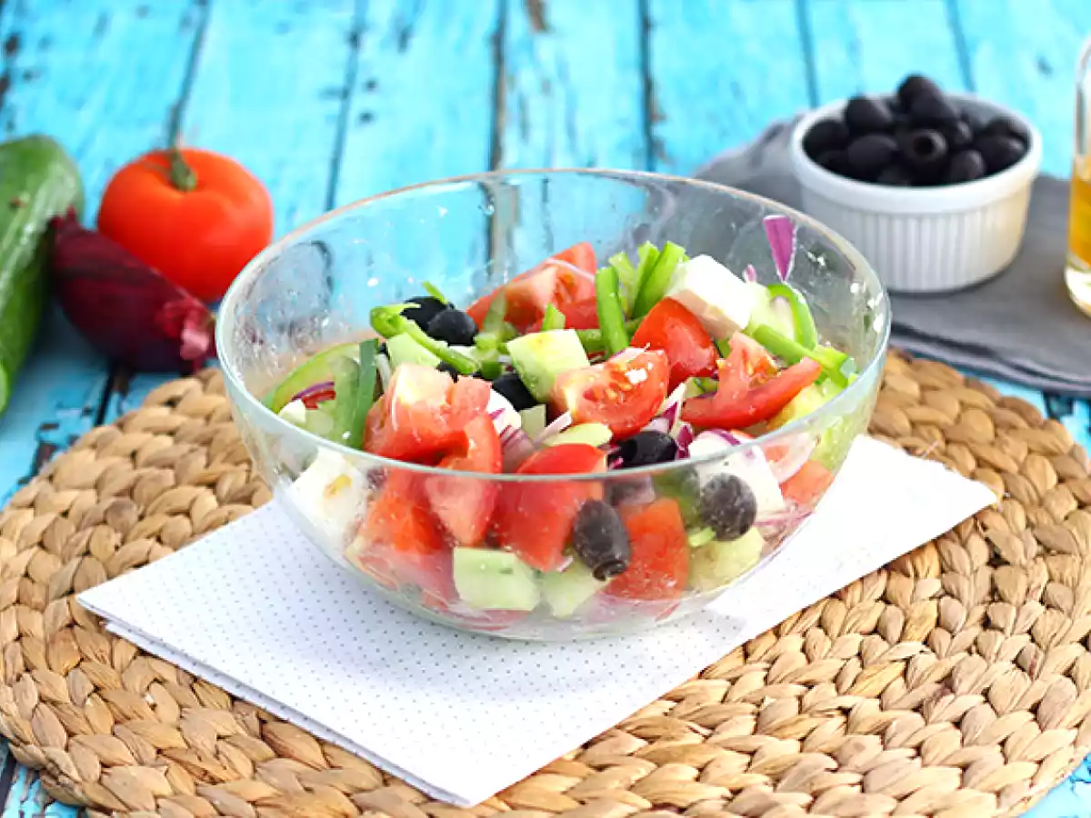 Grekisk sallad eller horiatiki