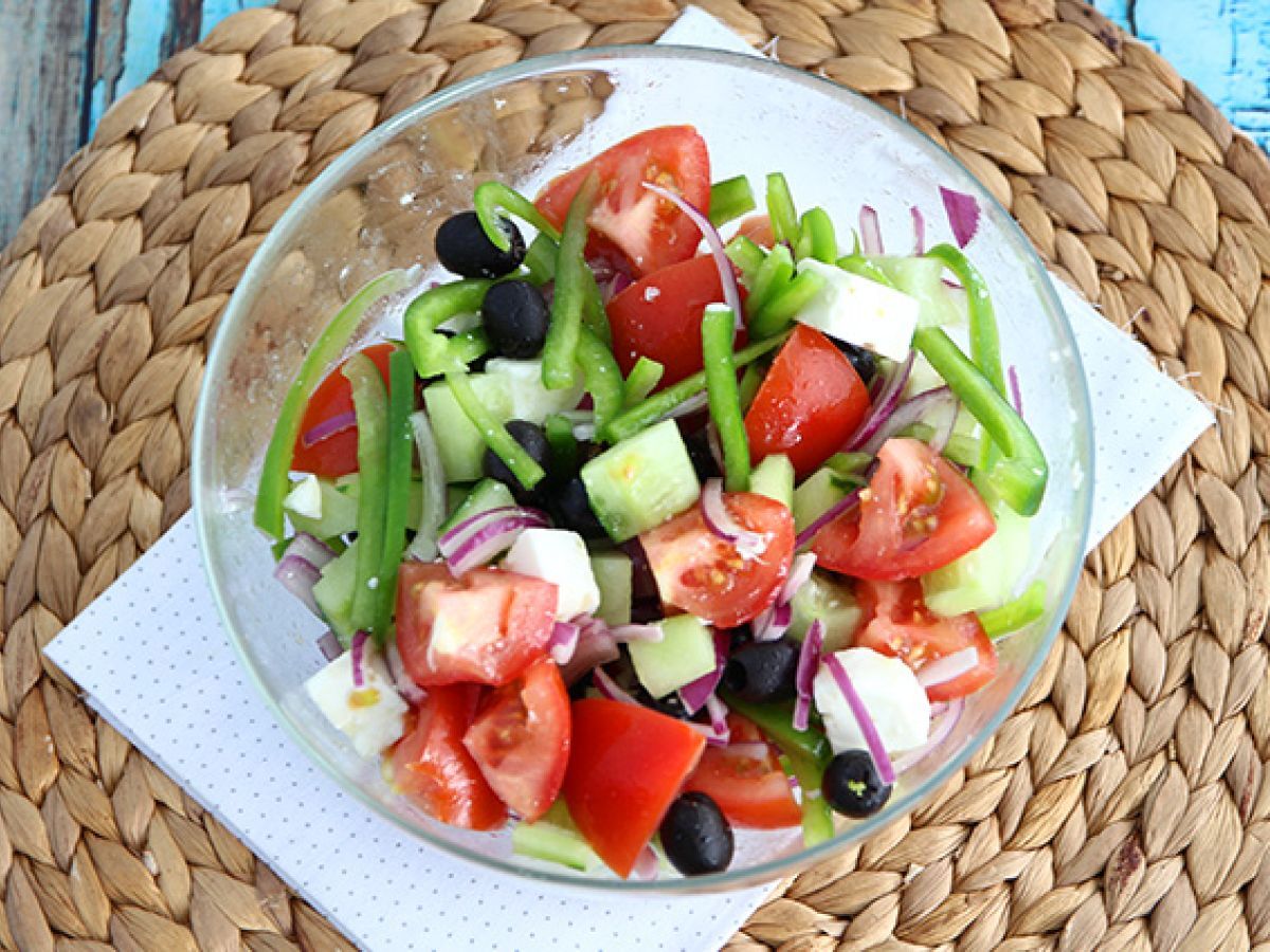 Grekisk sallad eller horiatiki - foto 2