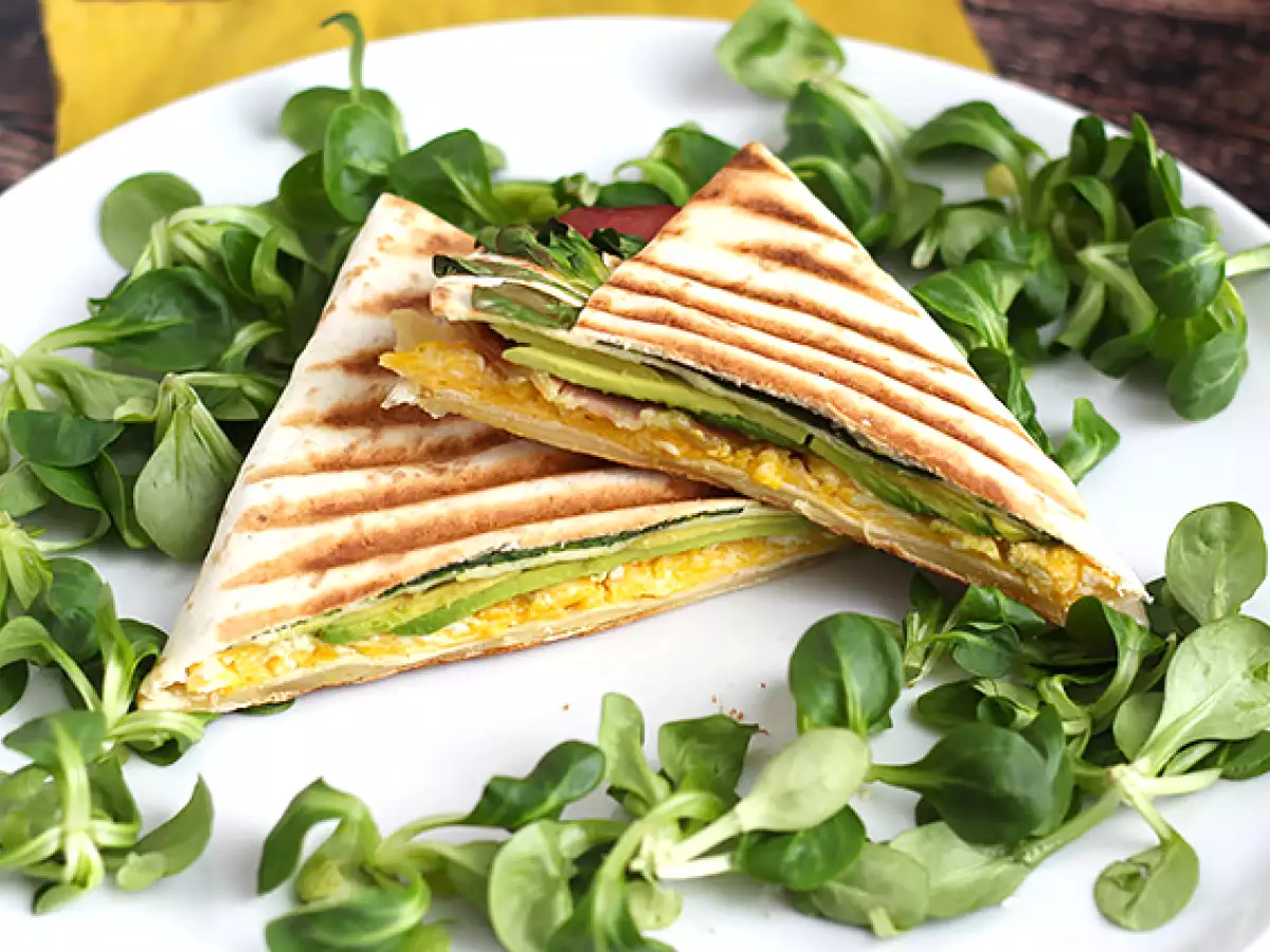 Grillad brunchwrap – Tortilla Wrap Hack - foto 2