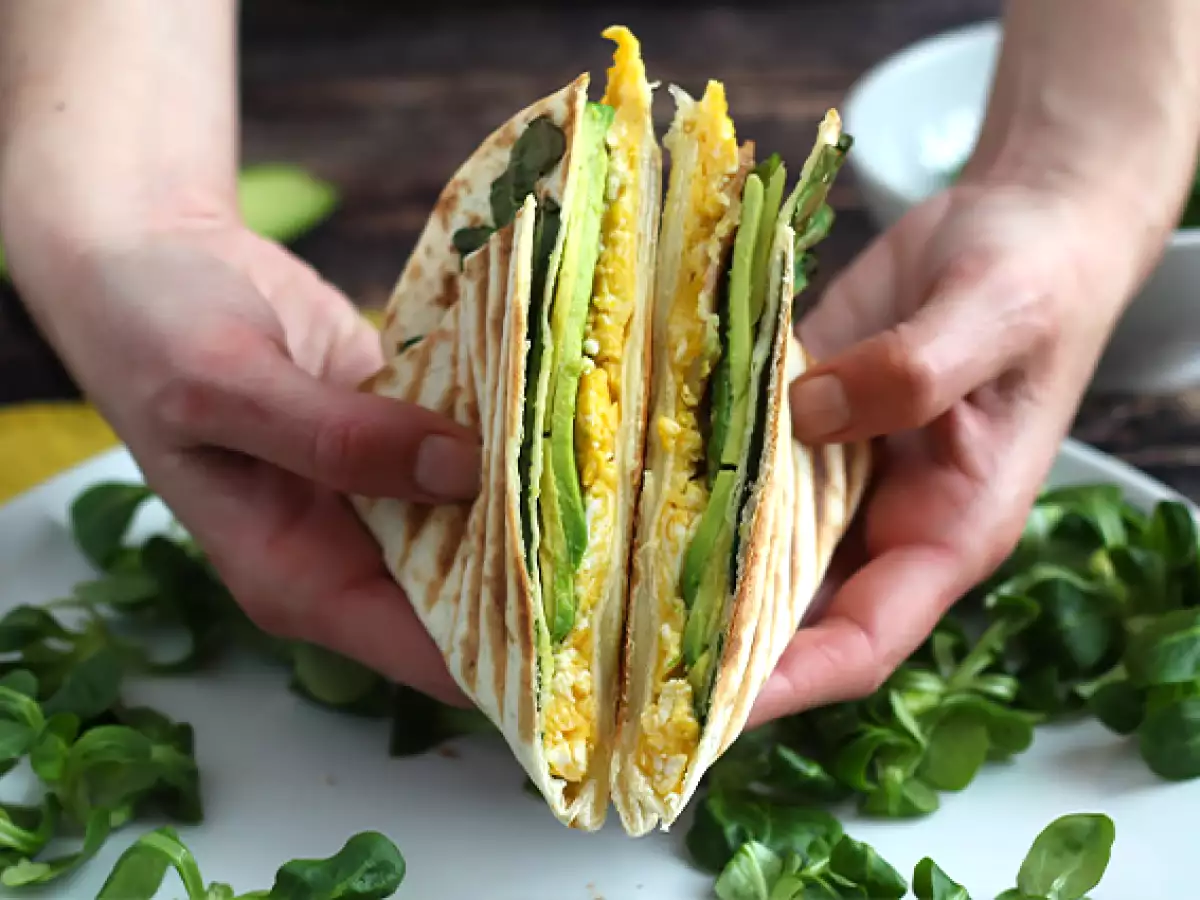 Grillad brunchwrap – Tortilla Wrap Hack - foto 4