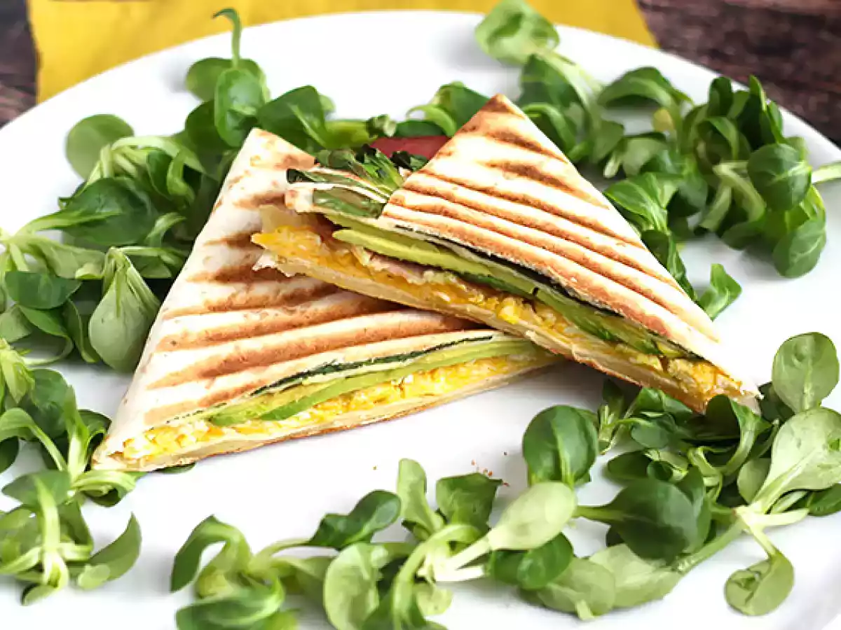 Grillad wrap i brunchstil - Tortilla Wrap Hack - foto 2