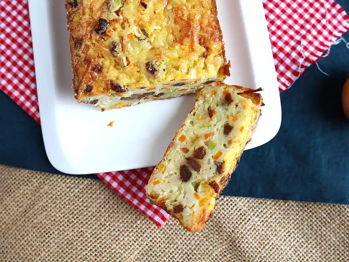 Grynkaka med zucchini och morötter - foto 3
