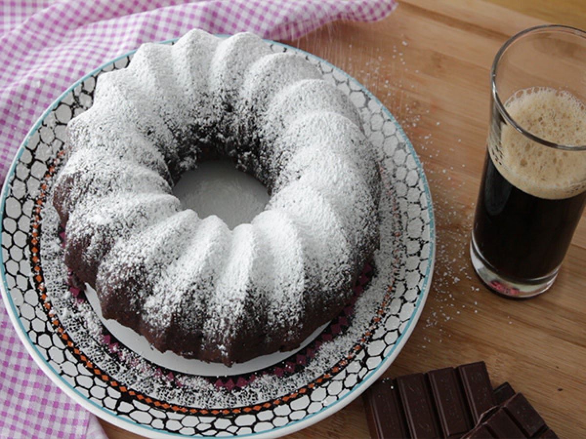 Guinness tårta, tårta med Guinness öl - foto 3