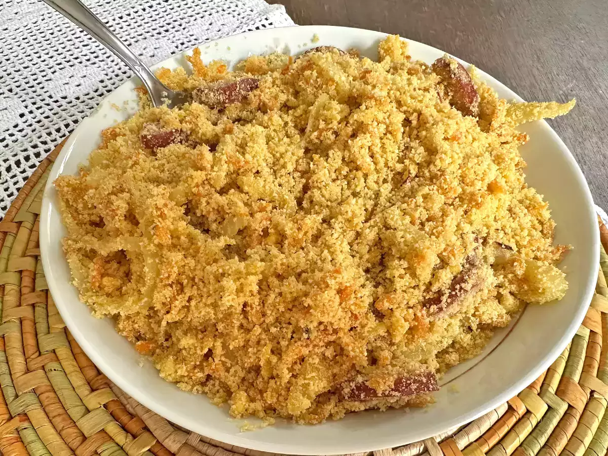 Gyllene pepperonifarofa med ägg och morot - foto 2