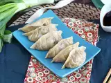 Gyoza med kyckling, morot och champinjoner, foto 1